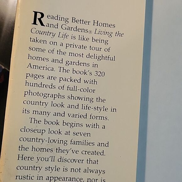 Living the Country Life Coffee Table Book, lifestyle, collectibles, home decor - Picture 4 of 7